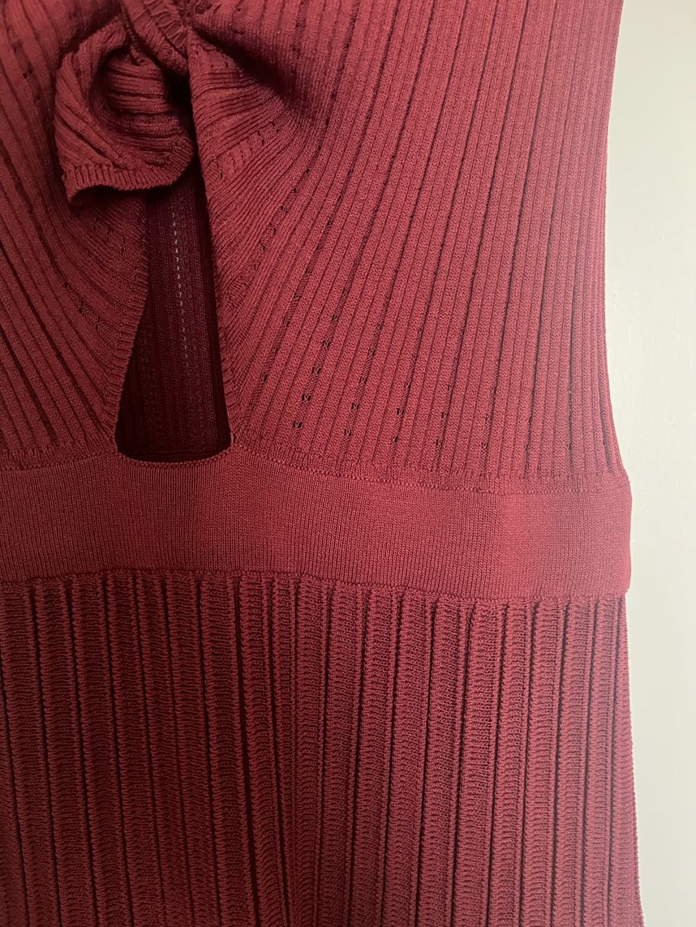 Sandro Vestiti: Robe longue Sandro bordeaux,  Taille 1 XS-S – Nuovo (secondo la descrizione) da Genève venduto da He364 2