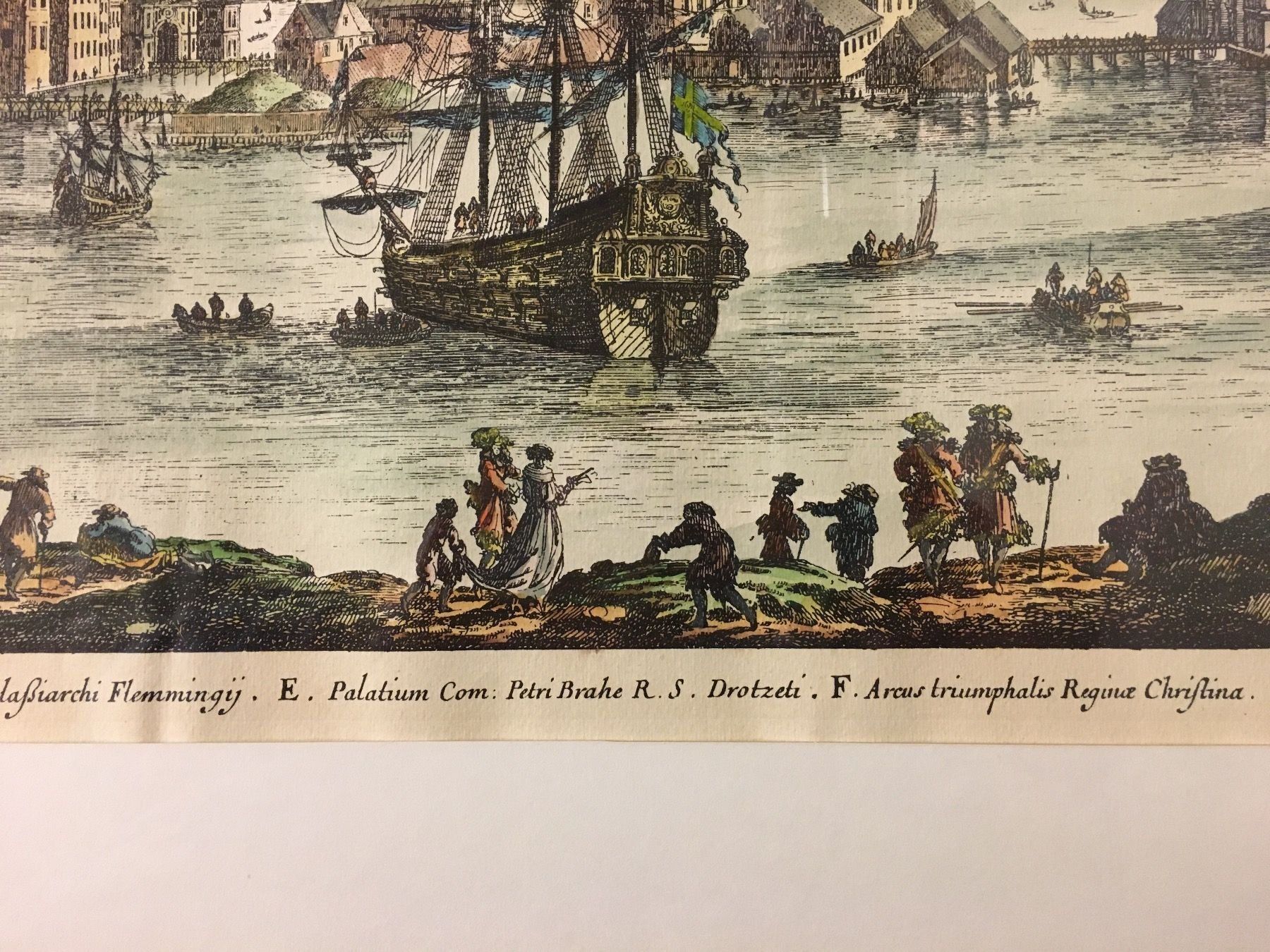Dipinti: Königliches Schloss Holmen 1693 – Usato da Bern venduto da Yunkom 6