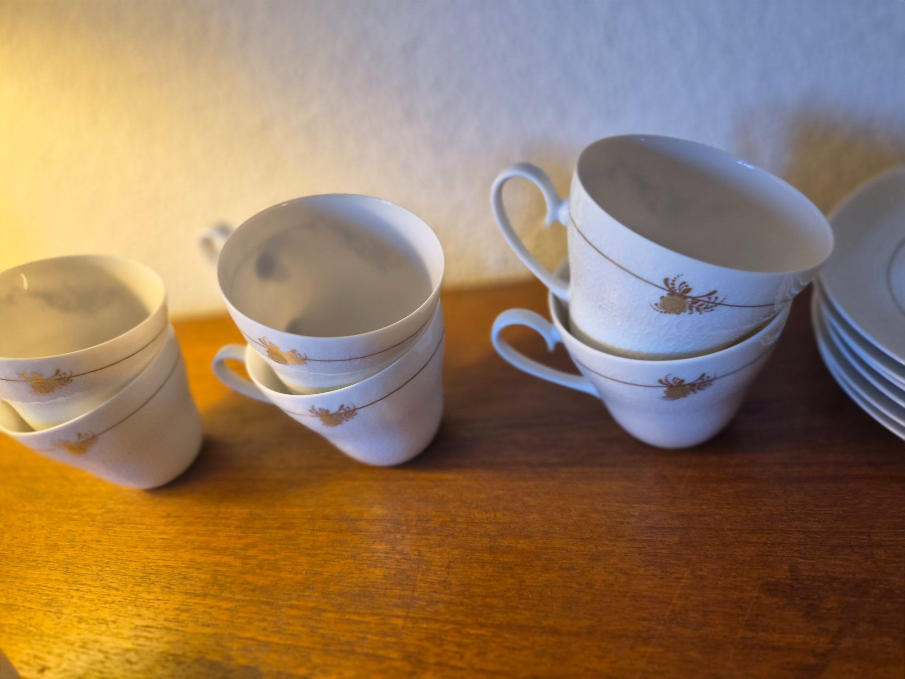 Rosenthal Set di piatti: Rosenthal studio-linie Kaffeeservice / Tee-Set Golddekor – Usato da Zürich venduto da Primanoctis 9