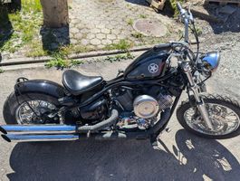 xvs 1100 dragstar bobber umbau und harley sound