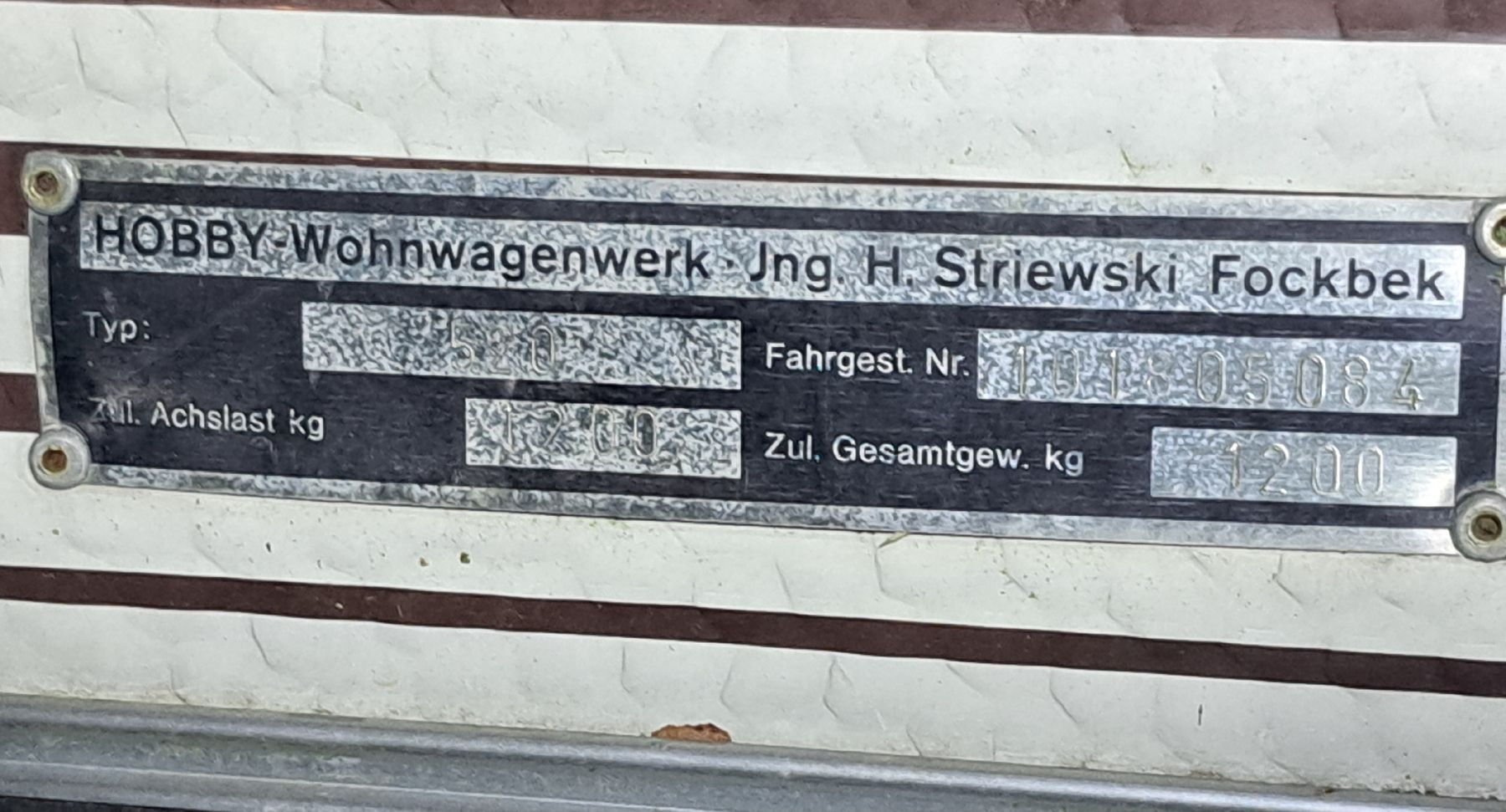 Anhänger: Wohnwagen Hobby 520 – Gebraucht aus Hasle b. Burgdorf von Burki76 3