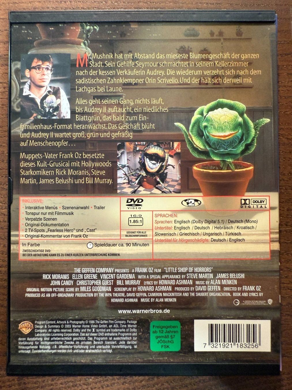 Tous les DVDs: Der kleine Horrorladen – D'occasion à Zürich par FilmFreunde 1