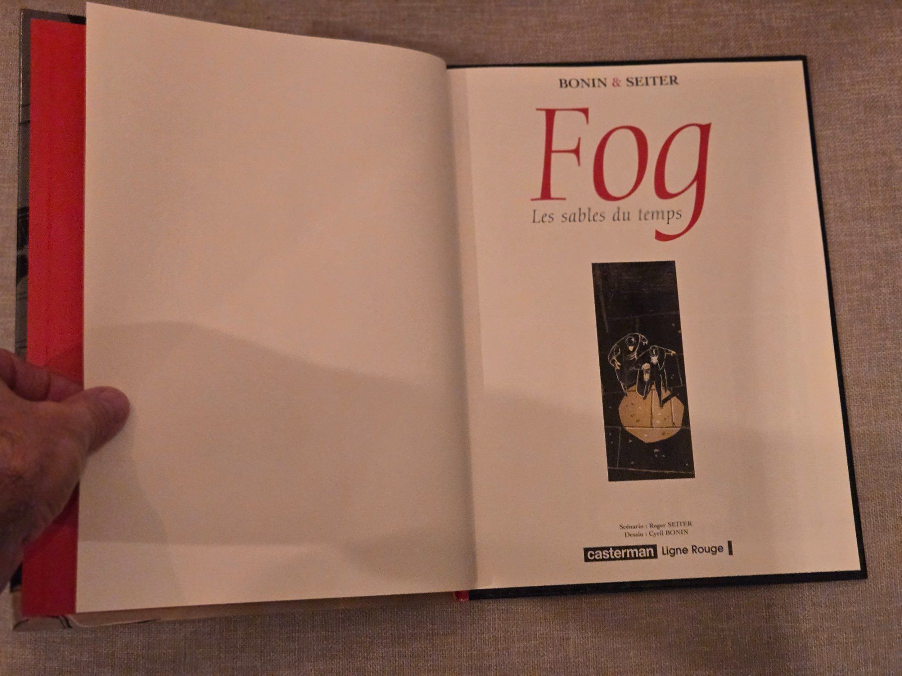 Fumetti: Fog N°4 - Les sables du temps- EO – Usato da Crémines venduto da Blakedrake 4