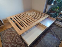 Bettgestell mandal ikea 140*200