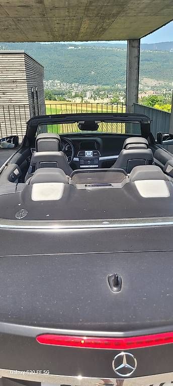 Autos: Matt Grau  MB E 400 Cabrio AMG – Gebraucht aus bellmund von aapeli