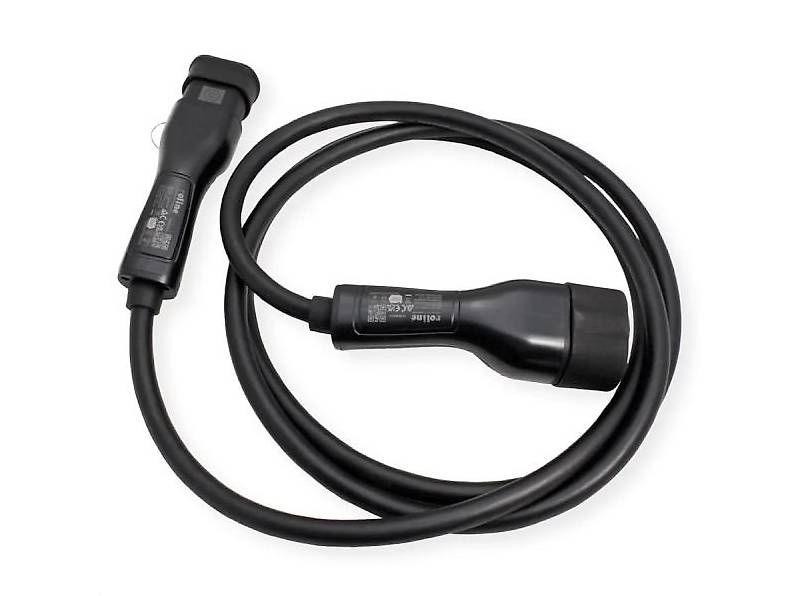 Cavi: ROLINE E-Auto Ladekabel Typ2, 3-phasig - 3 M - 19.08.0013 – Nuovo e nell'imballaggio originale da Opfikon venduto da total-shop 4