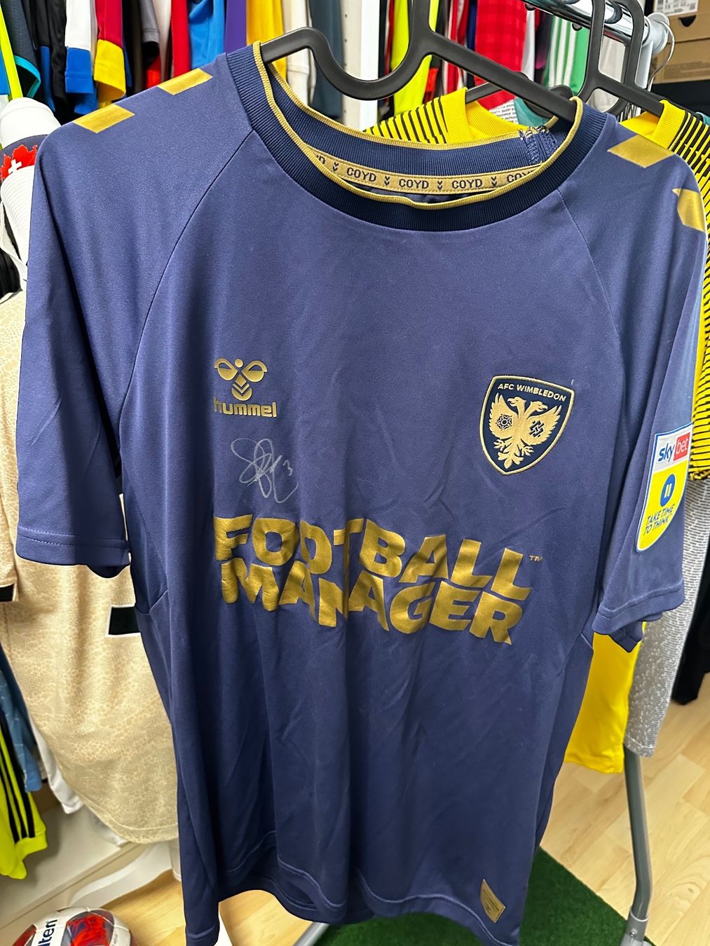 Hummel Leibchen & Hosen: Matchworn AFC Wimbledon – Gebraucht aus Chur von Cdk1