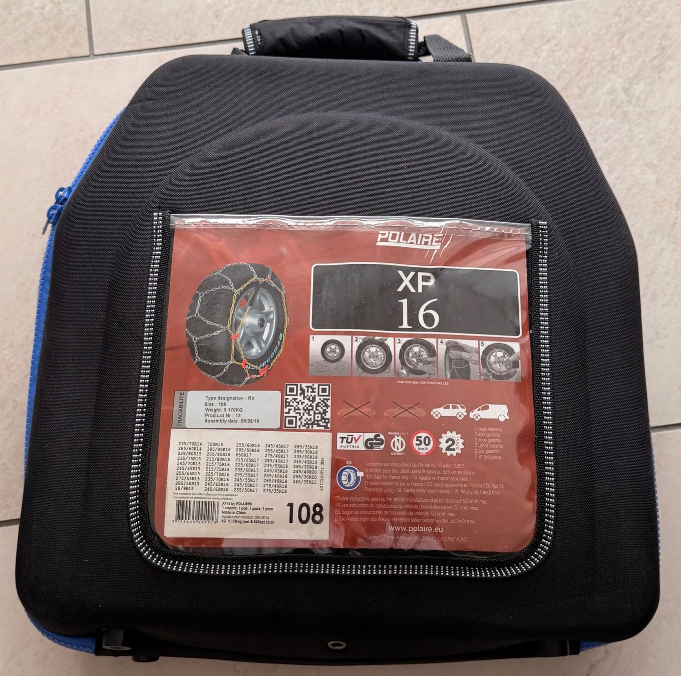 Schneeketten: Schneekette POLAIRE XP16 108 – Neu und originalverpackt aus Dübendorf von jpk10 3