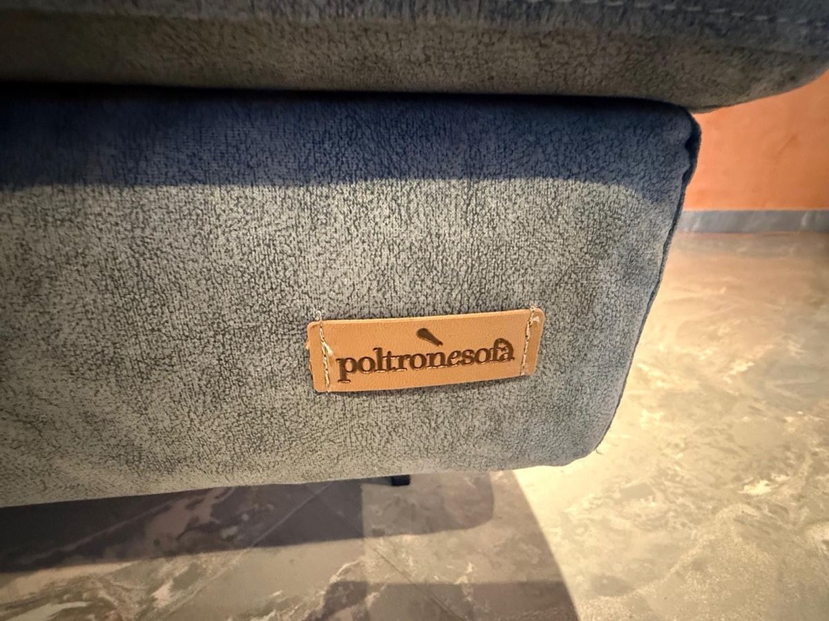 Divani: Graues Designer-Ecksofa Alfonsine von Poltronesofà – Usato da Rheinfelden venduto da Ilenia123 3