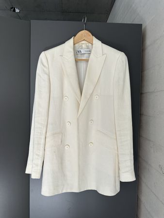 Zara Blazer aus Leinen