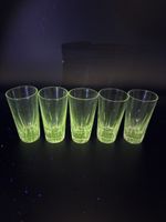 5 Verres à liqueur vintage Manganèse