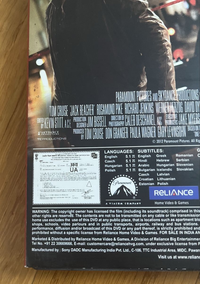 Alle DVDs: Jack Reacher DVD – Gebraucht aus Bern von hispano74 1