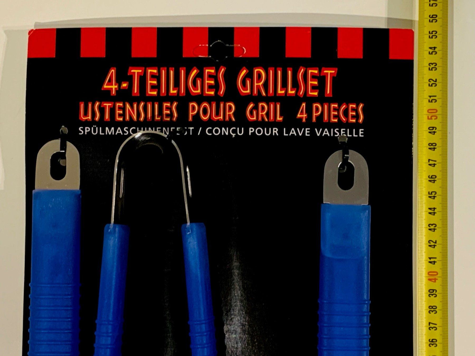 Set di posate: 4x Teiliges Grillset – Nuovo e nell'imballaggio originale da Soyhières venduto da Spartan117 3