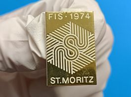 Brosche Fis 1974 St. Moritz - Box 47
