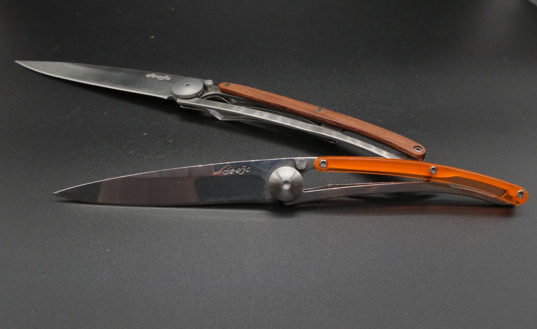 Deejo Accessori: Deejo Wood & Orange - Klappmesser – Usato da Volketswil venduto da brockipfannenstil 4