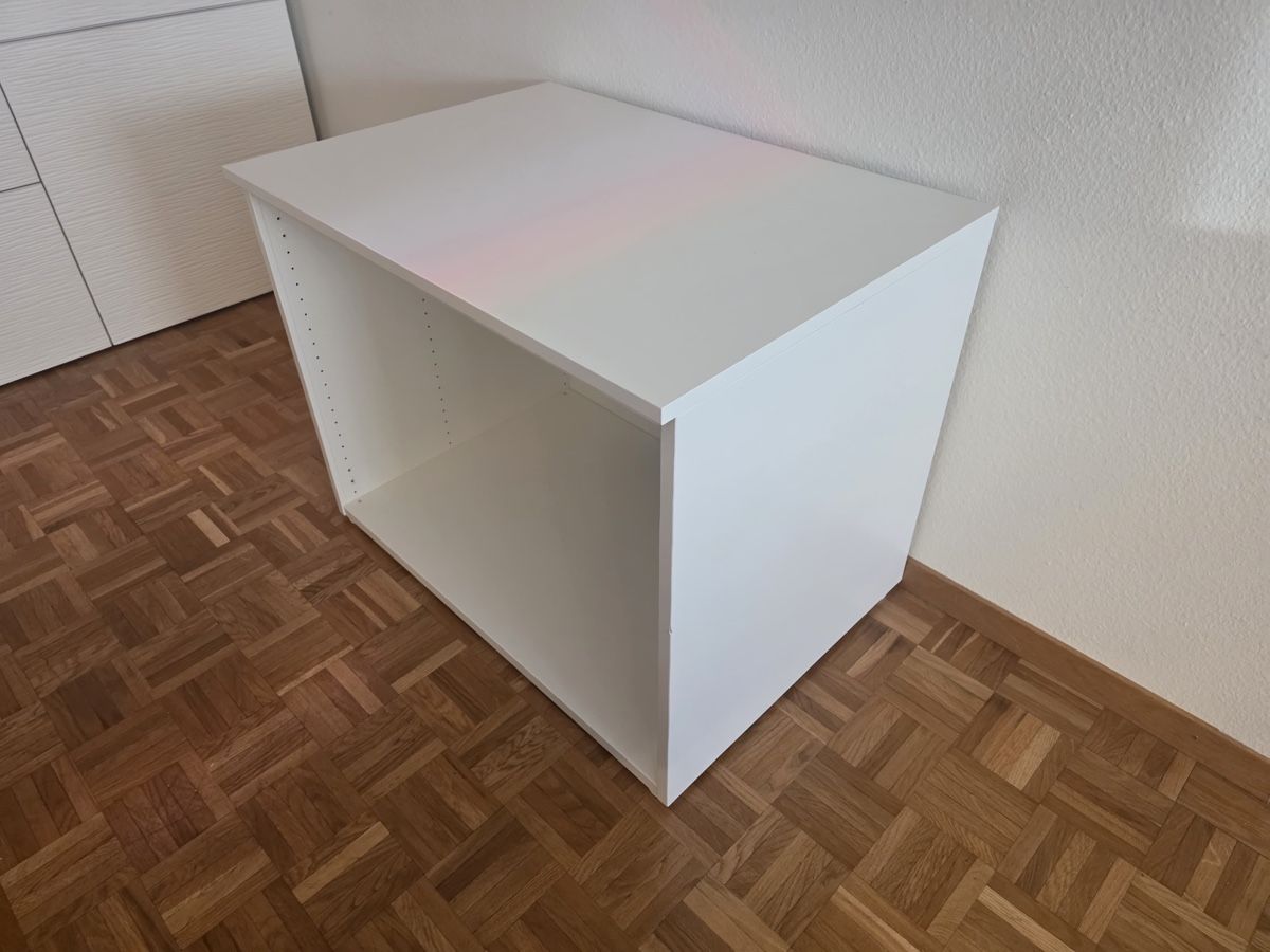 Cassettiere: Ikea Platsa mit Deckplatte 80x55x60cm weiss – Usato da Dübendorf venduto da lilmissprincess 1