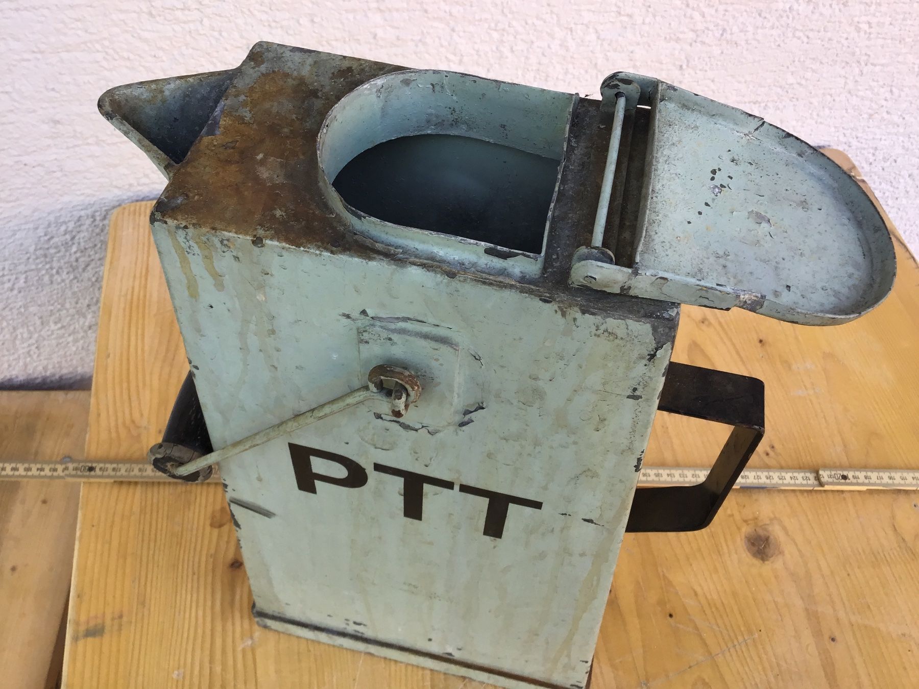 Trains électriques: PTT Sammlung Behälter ÖL MIT SAMMLUNG ORIGINAL SCHILDER – D'occasion à Männedorf par Modelle-aller-Art 1