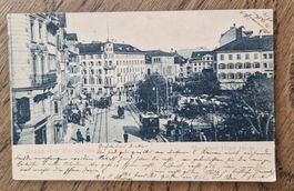 St. Gallen 1900, Trams, n. Baden z. Frau Dir. Hartmann,