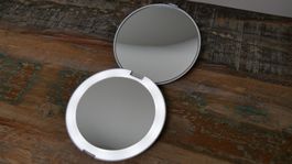 Kosmetikspiegel mit integriertem Licht weiss Taschenspiegel
