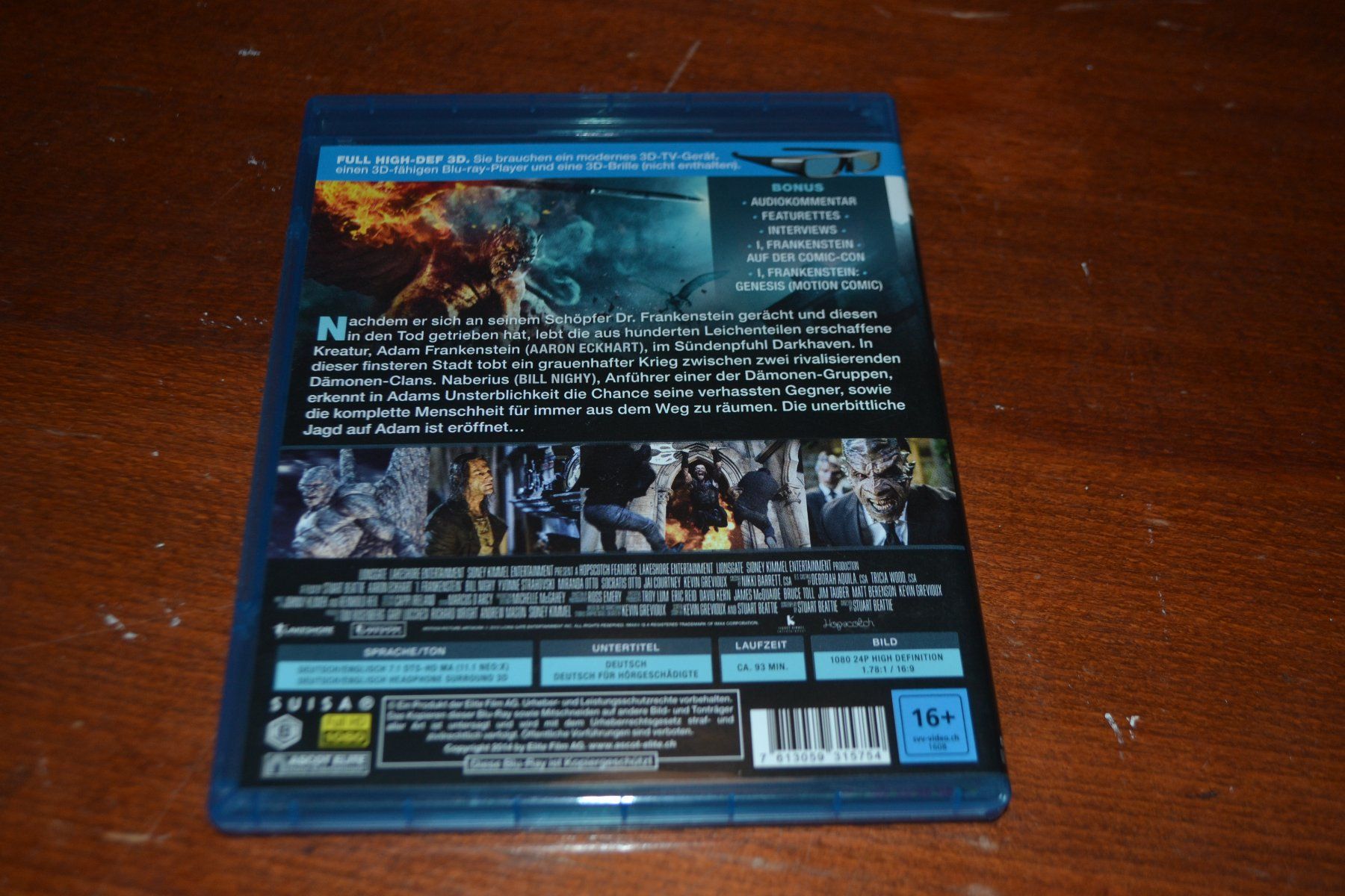 Tutti i DVDs: Frankenstein in 3D – Usato da Laupen ZH venduto da chefdom 1