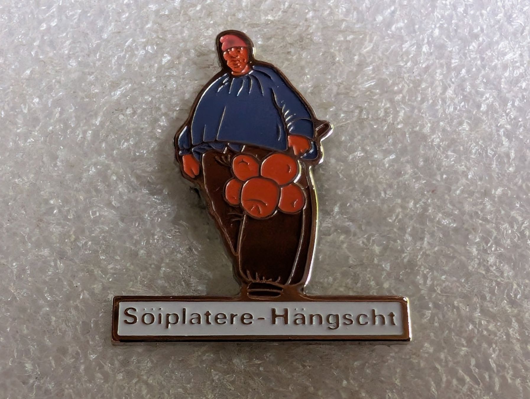 Plaquettes & Badges: Ansteckpin 222: Söiplattere Hängscht – D'occasion à Oppligen par Pin-Fall-Shop
