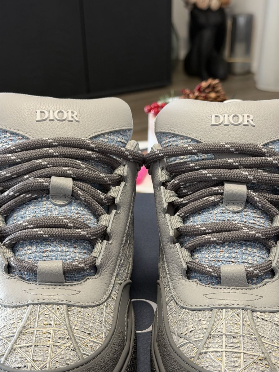 Dior Herrenschuhe: Dior B9S Skater Tweed Gris taille 43 – Neu und originalverpackt aus Yverdon-les-Bains von ioustock 4
