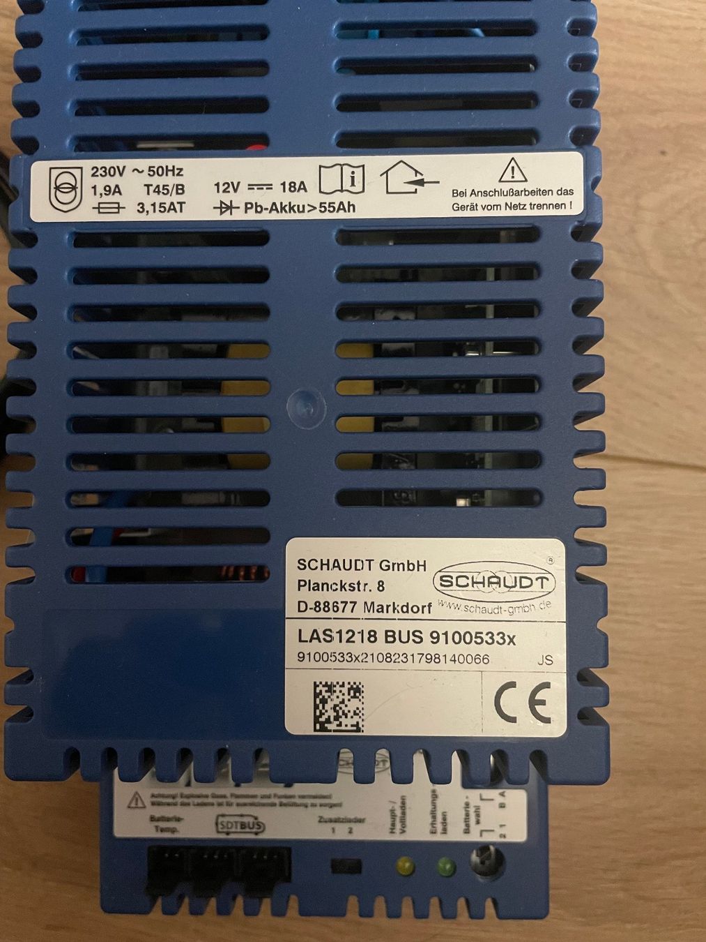 Batterie-Ladegeräte: Schaudt LAS 1218 BUS Ladegerät 12V – Gebraucht aus Berg am Irchel von  2