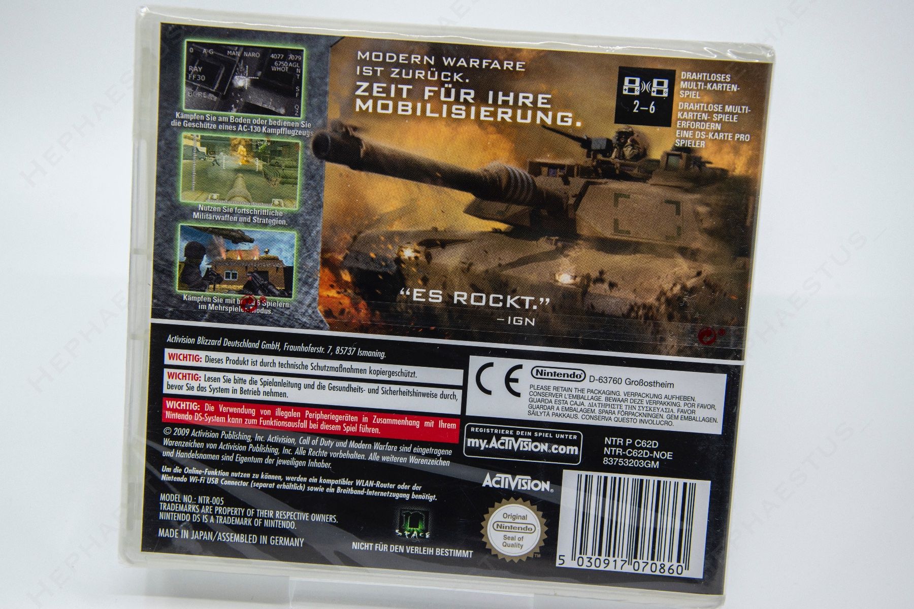Nintendo Spiele: Call of Duty: Modern Warfare: Mobilized DS NEU&OVP – Neu und originalverpackt aus Effretikon von Hephaestus_ 1