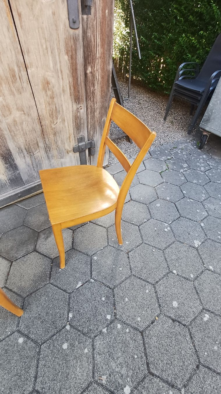 Stühle: 4 Beizenstühle 60er Jahre  – Gebraucht aus Flawil von Pinkmalibu 8