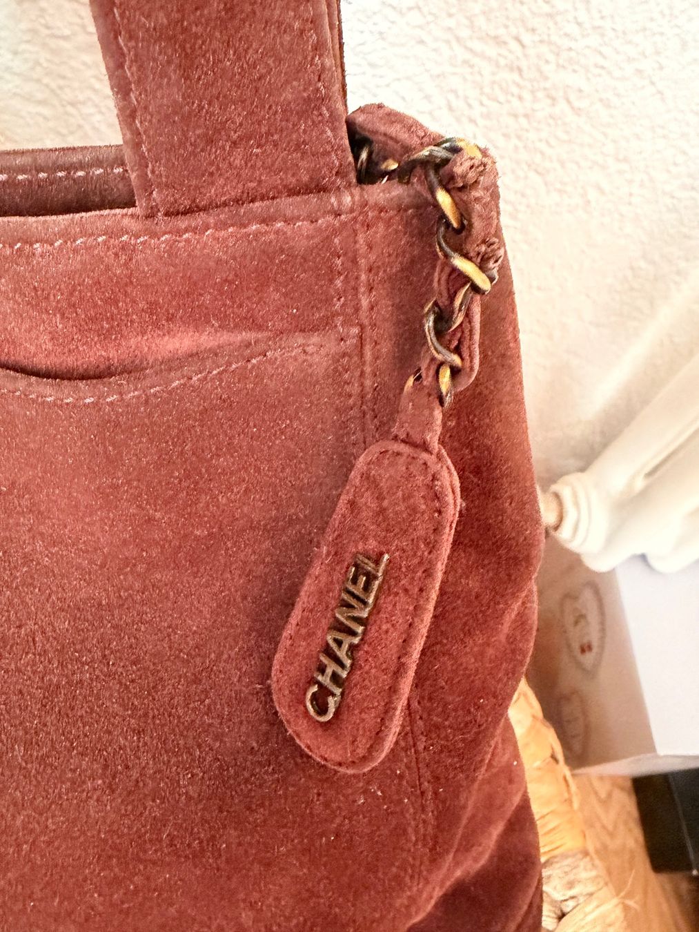 Chanel Borse da donna: Chanel Wildleder Tasche – Usato da Samstagern venduto da flowergirlshop 2