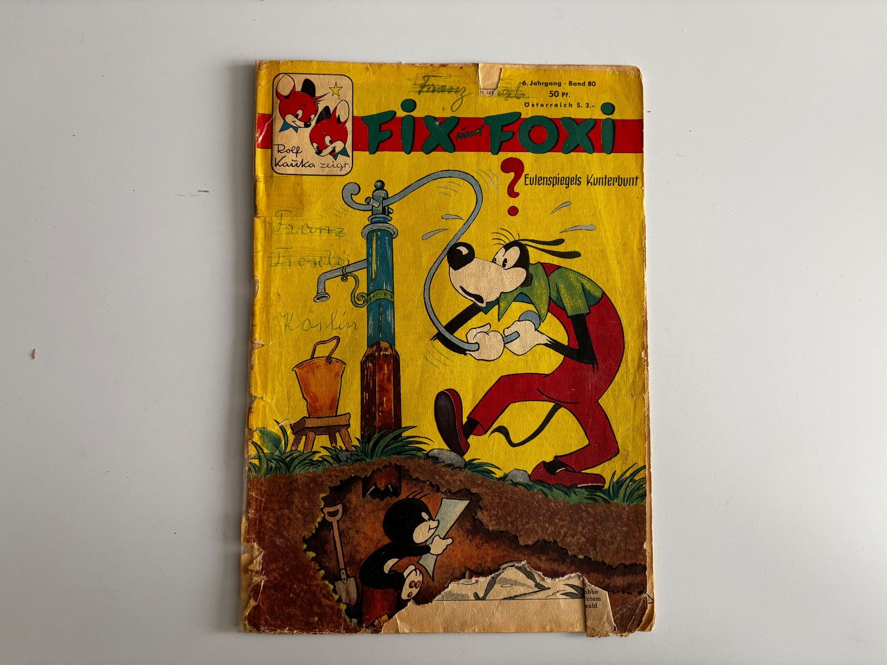 Fumetti: Fix und Foxi Originalcomic RARITÄT 1957 – Usato da Bern venduto da raupenimmersatt