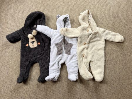3 Baby Overalls - Grösse 68