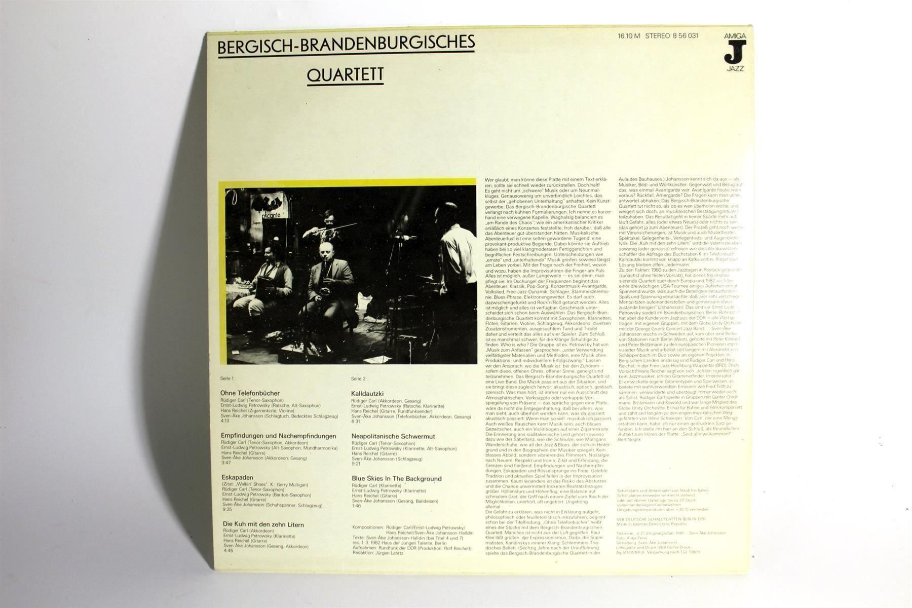 Giochi: Bergisch-Brandenburgisches Quartett – Usato da Bern venduto da vinyl-heaven 5