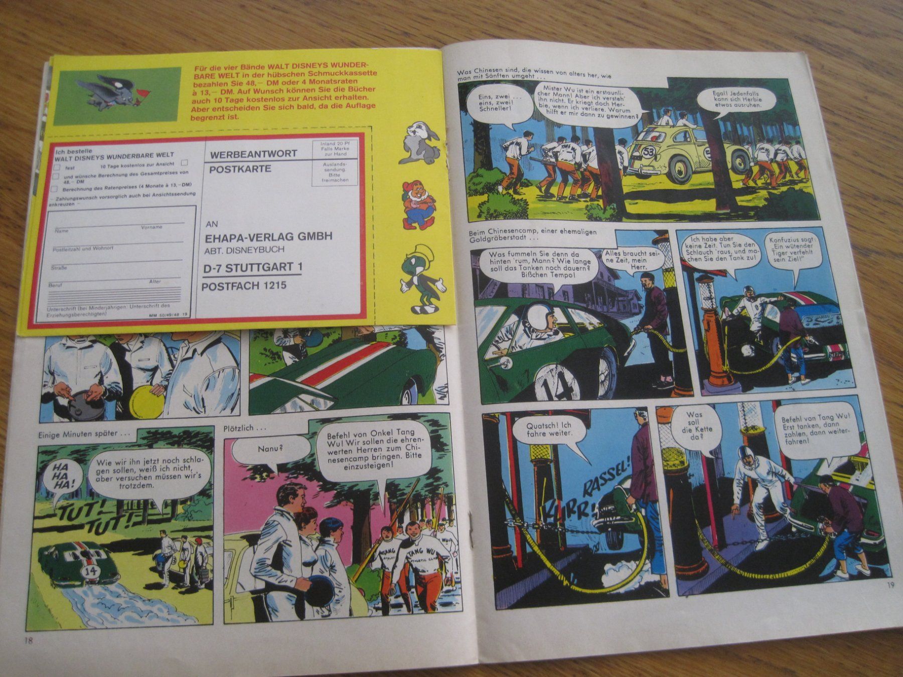 Comics: Ein Toller Käfer MV Mickyvision Comic Disney mit der Beilage – Gebraucht aus Gossau SG von Noryflory 3