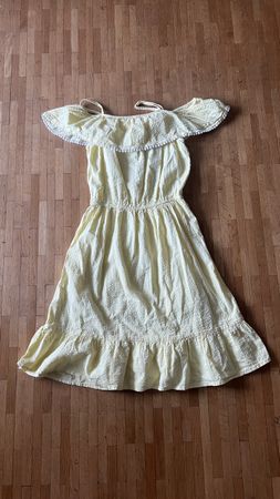 H&M Kleid gelb Gr. 146/152