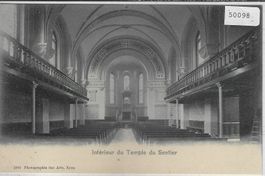 Interieur du Temple du Sentier