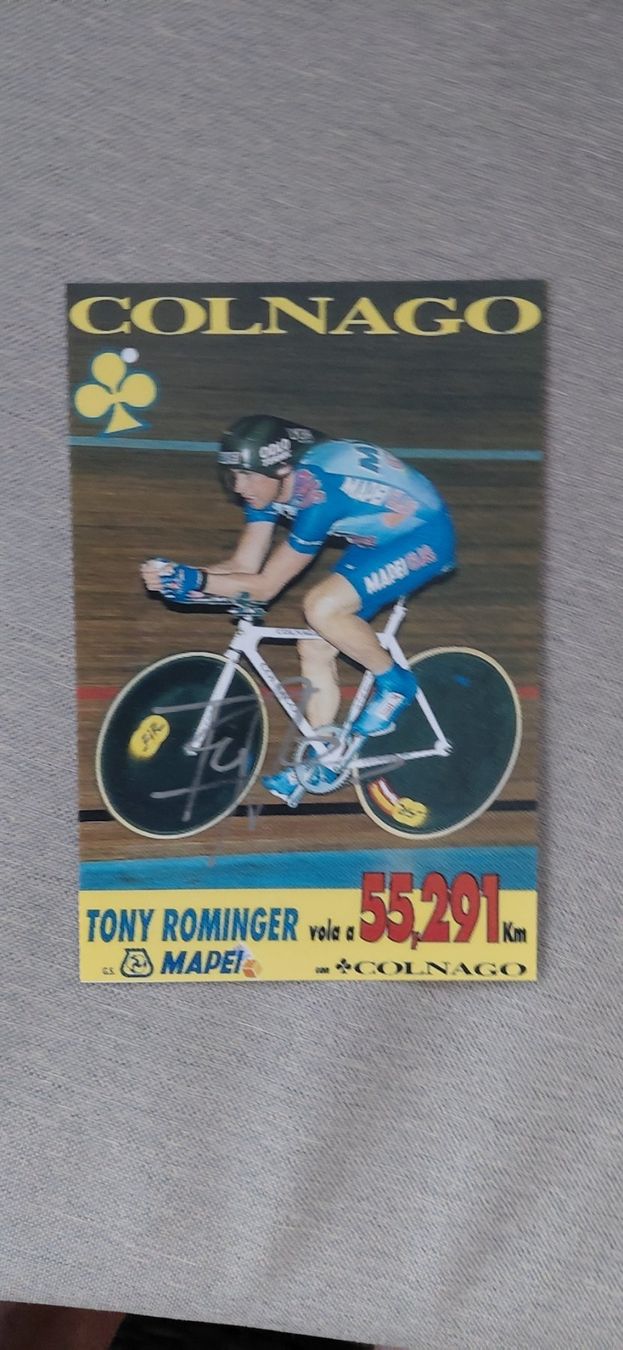 Autogramme: Autogramm Tony Rominger – Gebraucht aus Schmerikon von Olympia04