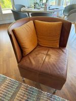 2er-Set Montis High-End Design-Sessel | robustem Büffelleder