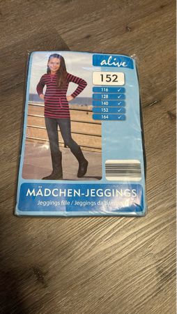 Mädchen-Jeggings Gr. 152 Neu