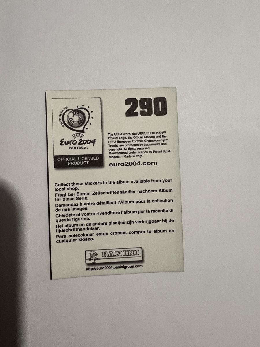 Panini Cartes à collectionner: Panini EM04 Bild – D'occasion à Willisau par Neiro77 1