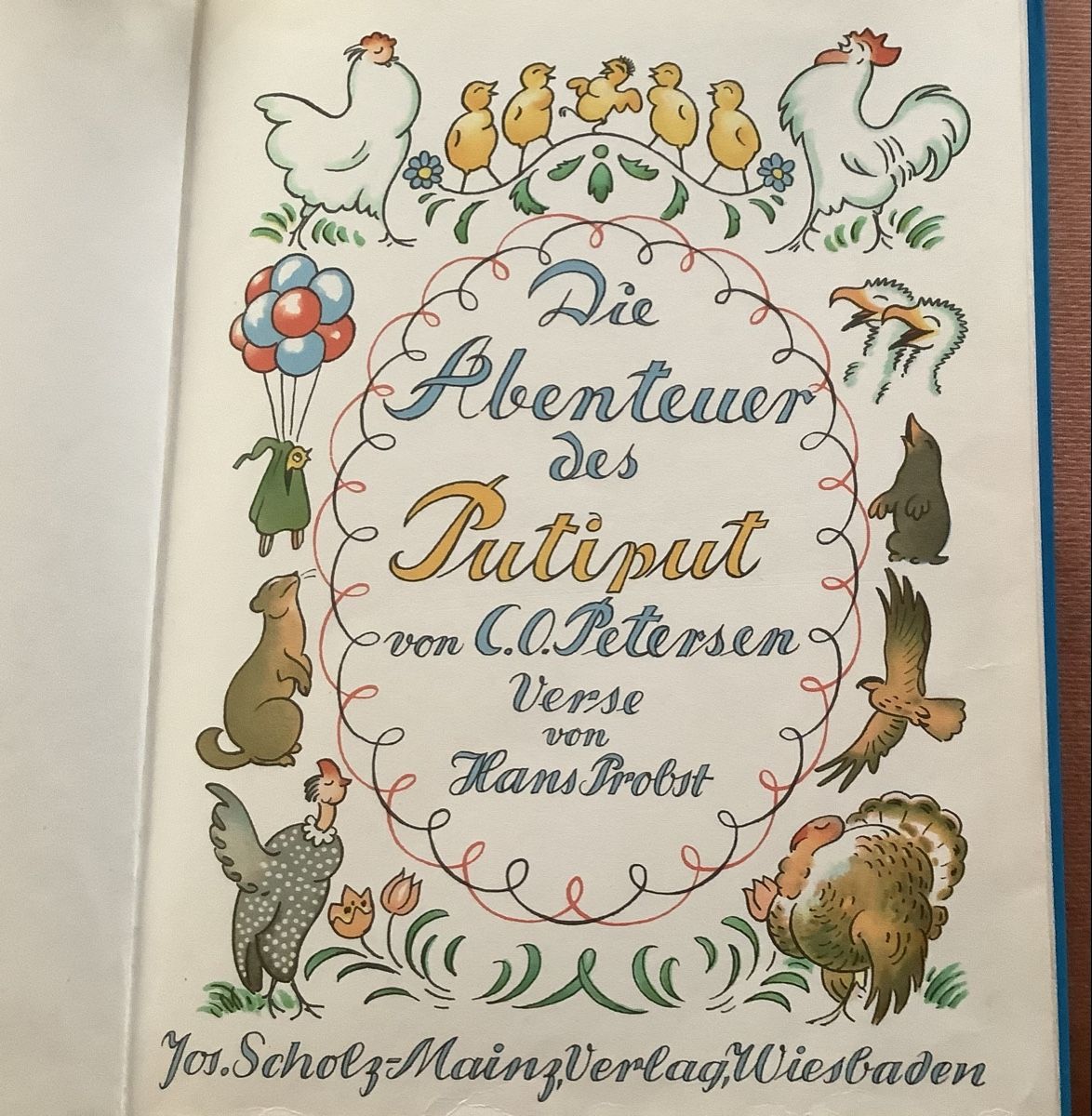 Libri: Putiputs Abenteuer altes Kinderbuch von C.O. Petersen – Usato da Biel-Benken BL venduto da Lanma 1