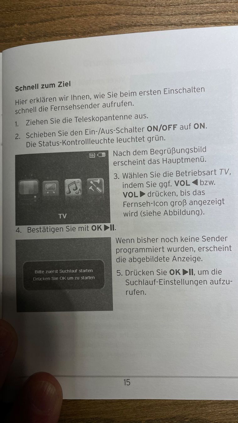 Televisori: Télévision Schaub Lorenz DVB-T + Radio + MP3 – Usato da Vuarrens venduto da Pipaps 6