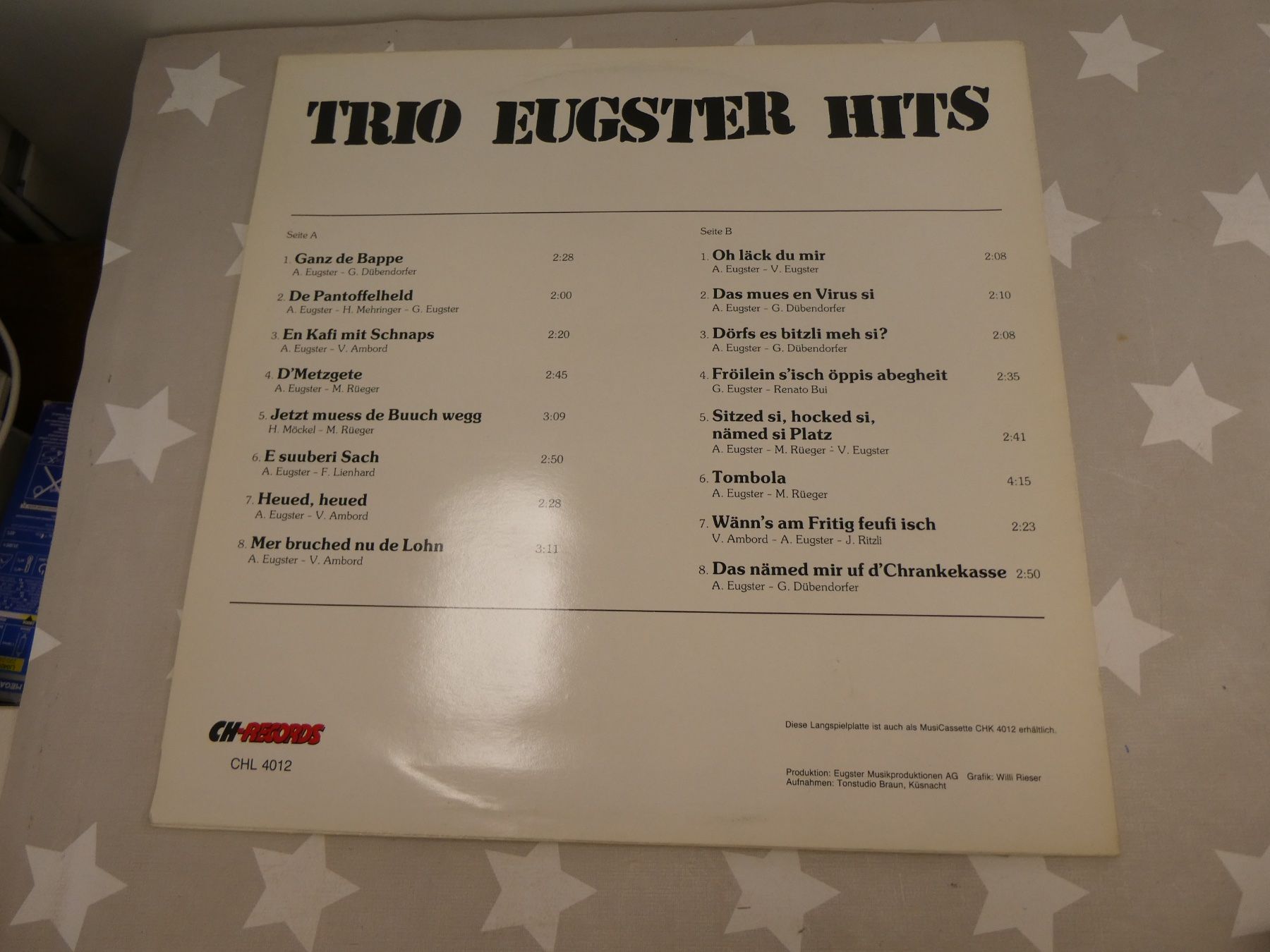 Schallplatten: LP: Trio Eugster Hits – Gebraucht aus Rafz von Powacaddy 1