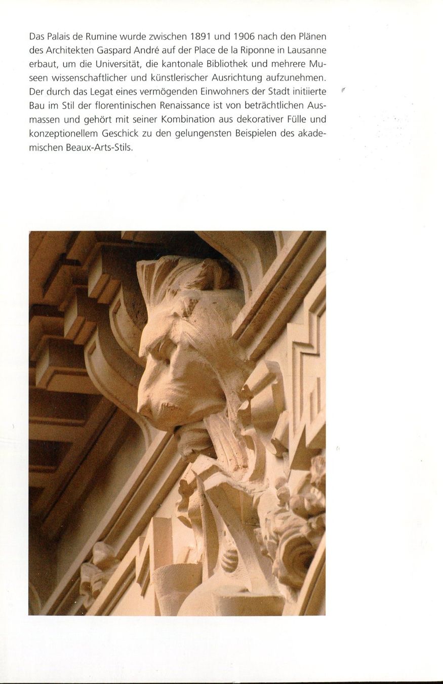 Bücher: Lausanne, Palais de Rumine, Kunstführer – Gebraucht aus Aarau von Elmaar41 1