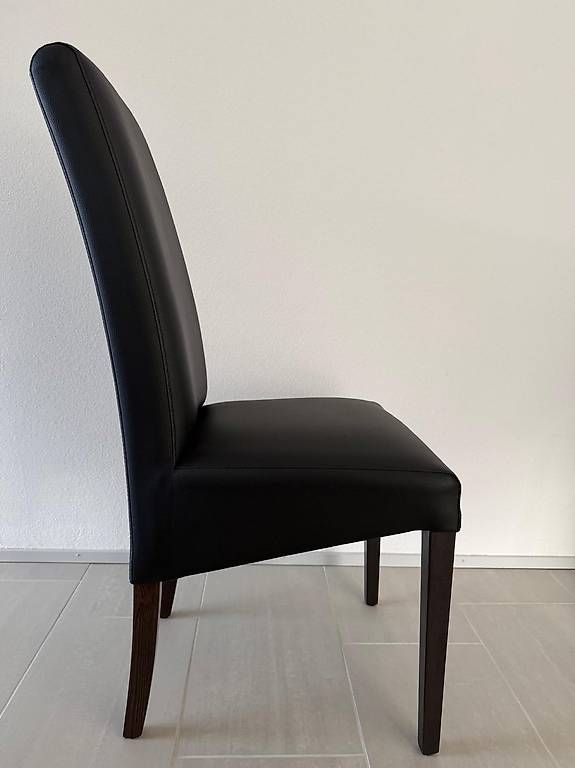 Sedie: Esszimmerstuhl Leder schwarz 6er Set – Usato da Kriens venduto da rfme
