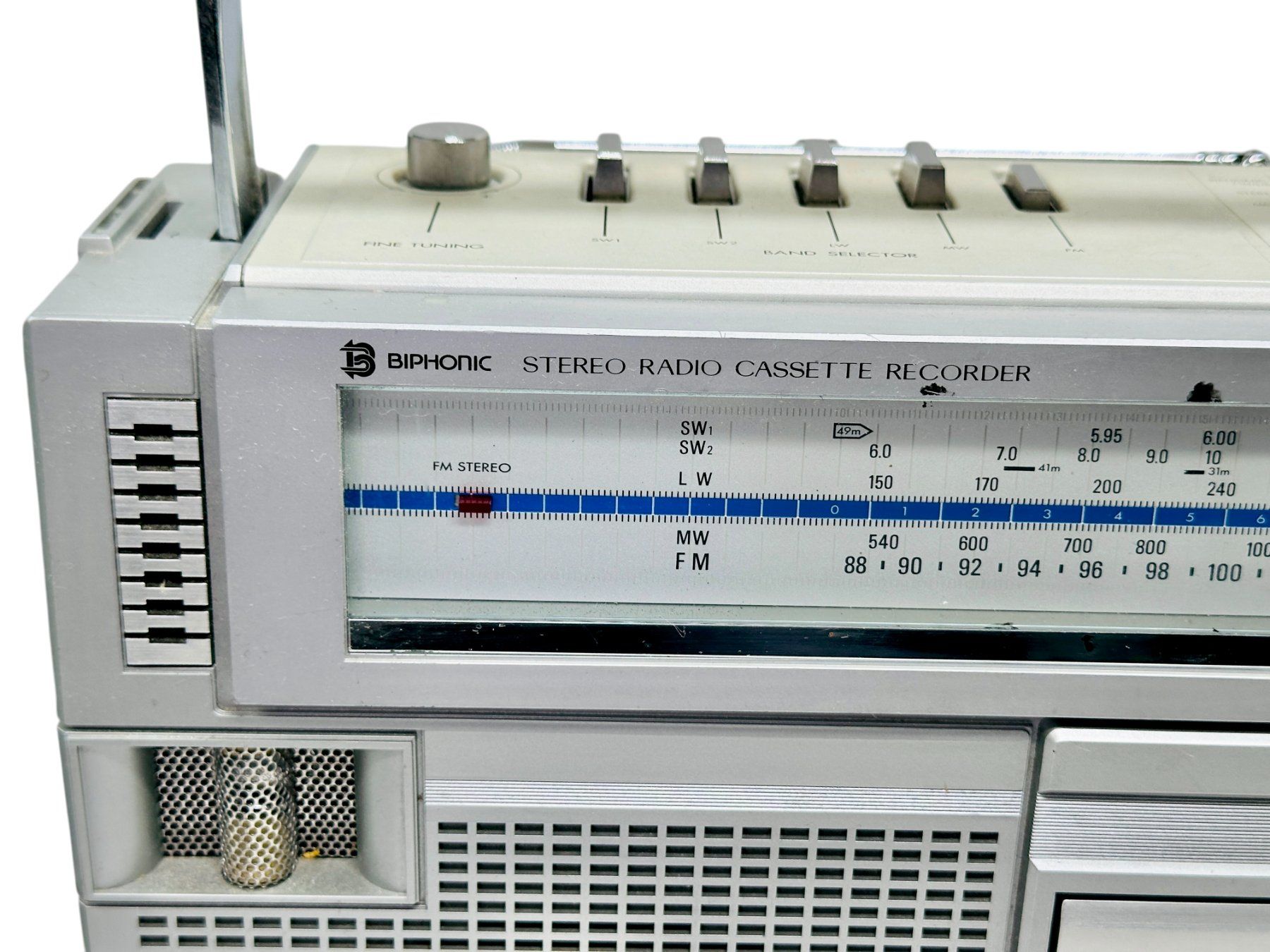 A JVC, RC 770 Vintage Boombox, 1980s cassette tape recorder. Collectables - Musical instruments