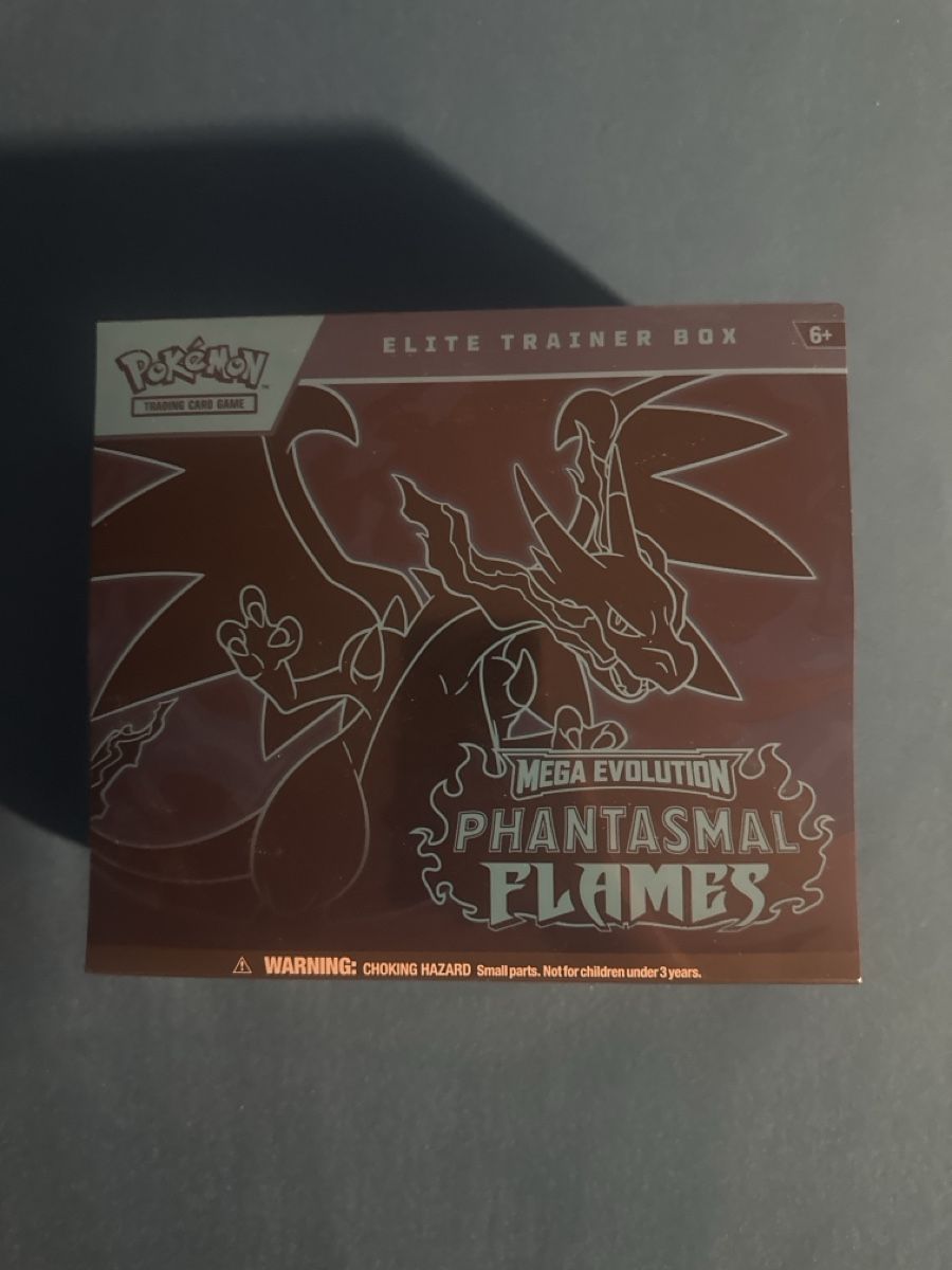 Cartoline: Pokémon TCG Mega Evolution Phantasmal Flames ETB (EN) – Nuovo e nell'imballaggio originale da Zürich venduto da Dchaze