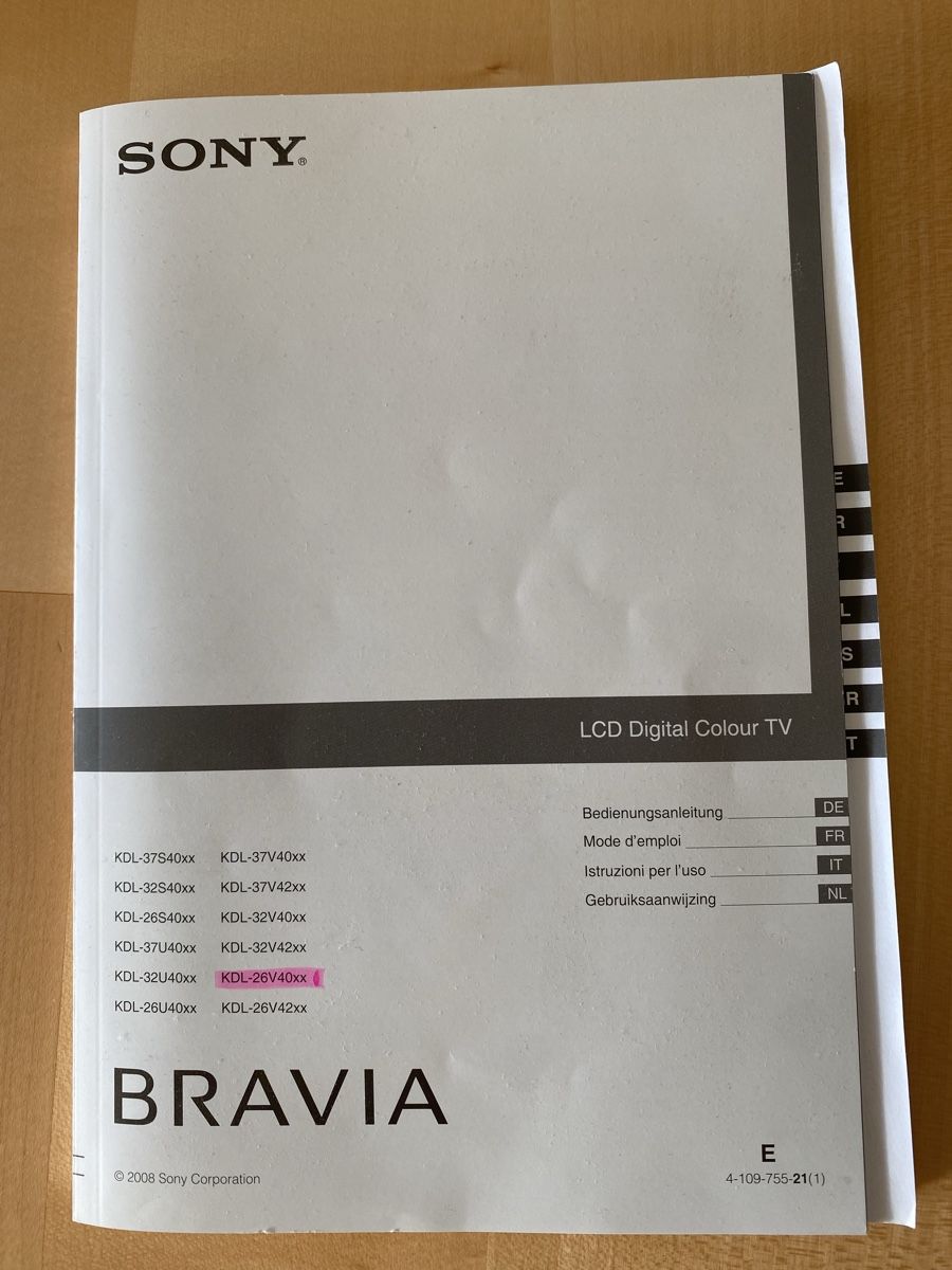 Televisori: TV Sony Bravia – Usato da Uster venduto da Ursi_75hc 2