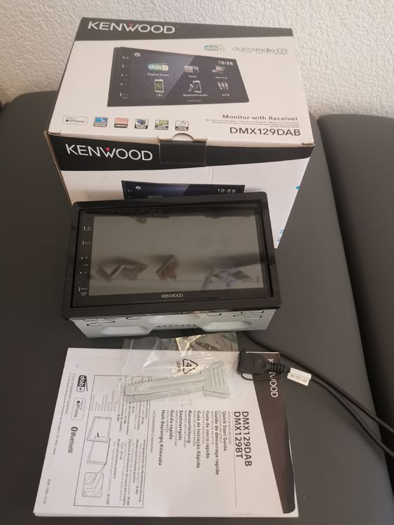 KENWOOD DMX129DAB 2-DIN Moniceiver 2 DIN (Doppel-DIN), 45 Watt