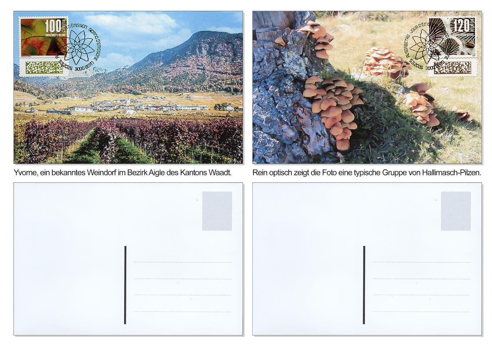 Tous les timbres: Schweiz 2026 Naturmuster – Neuf (Voir description) à Pfäffikon SZ par ANNAPURNA8091